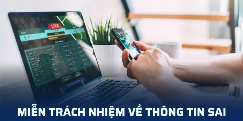 Nhà cái sẽ không chịu tổn thất nếu người chơi tin vào thông tin sai sự thật Nhà cái sẽ không chịu tổn thất nếu người chơi tin vào thông tin sai sự thật
